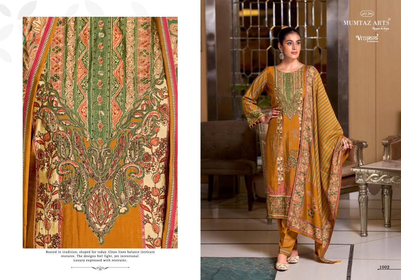 Mumtaz Arts Mishti Moods catalog dress material on sale in surat online