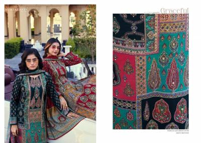 Mumtaz Arts Nazriya catalog surat dress material price list