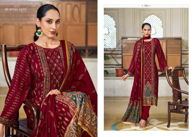 Mumtaz Arts Tanya catalog surat dress material shop in vadodara