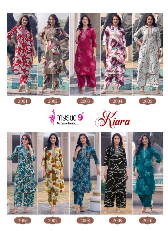 Mystic 9 Kiara vol 2 catalog modest co ord set