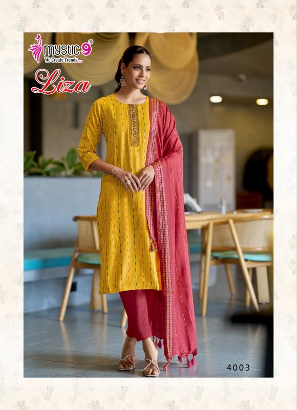 Mystic 9 Liza Vol 4 catalog wholesale kurtis catalog