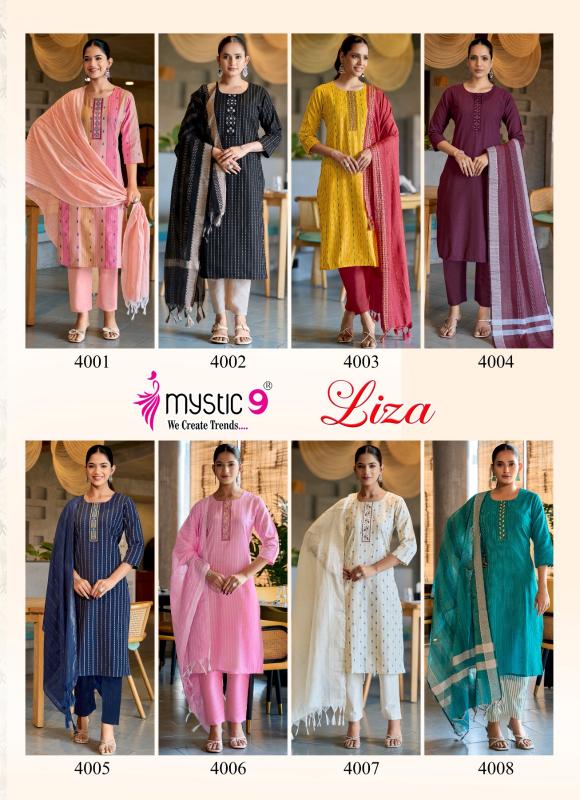 Mystic 9 Liza Vol 4 catalog wholesale kurtis catalog