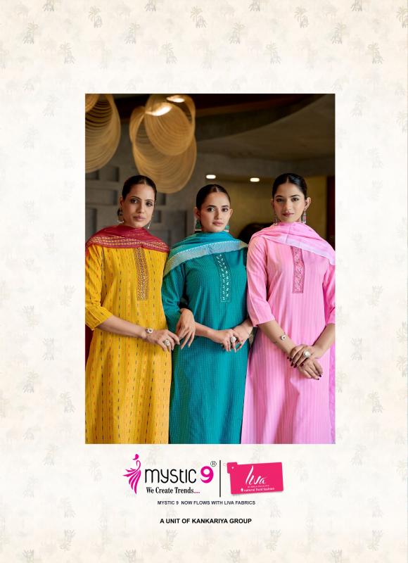 Mystic 9 Liza Vol 4 catalog wholesale kurtis catalog