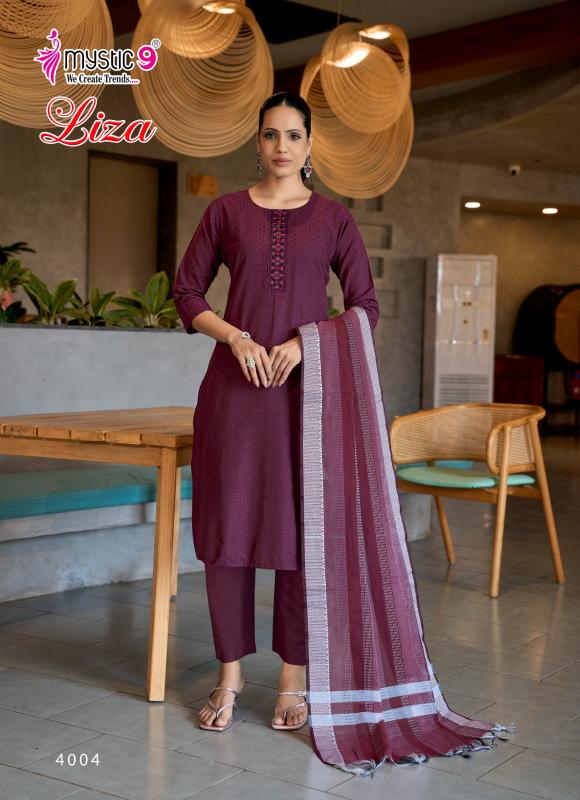 Mystic 9 Liza Vol 4 catalog wholesale kurtis catalog