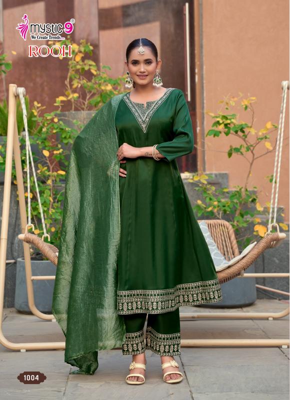 Mystic 9 Rooh vol 1 catalog aarfa kurtis wholesaler