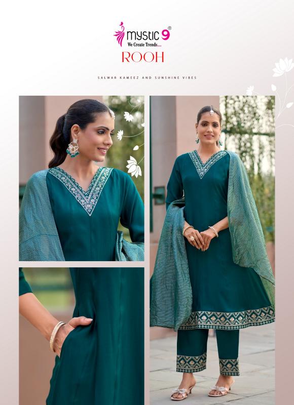 Mystic 9 Rooh vol 1 catalog aarfa kurtis wholesaler