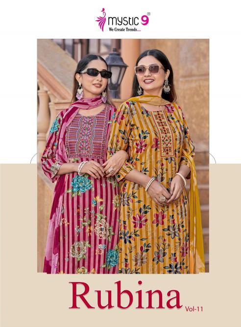 Mystic 9 Rubina Vol 11 catalog kurtis manufacturers wholesaler