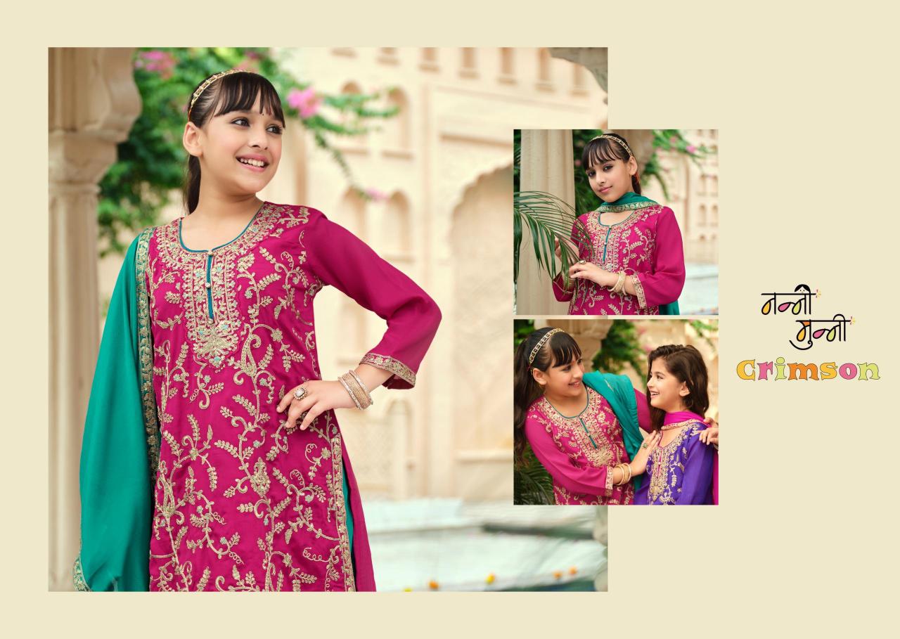 Nanni Munni Crimson catalog kids wears wholesale shop in bombay
