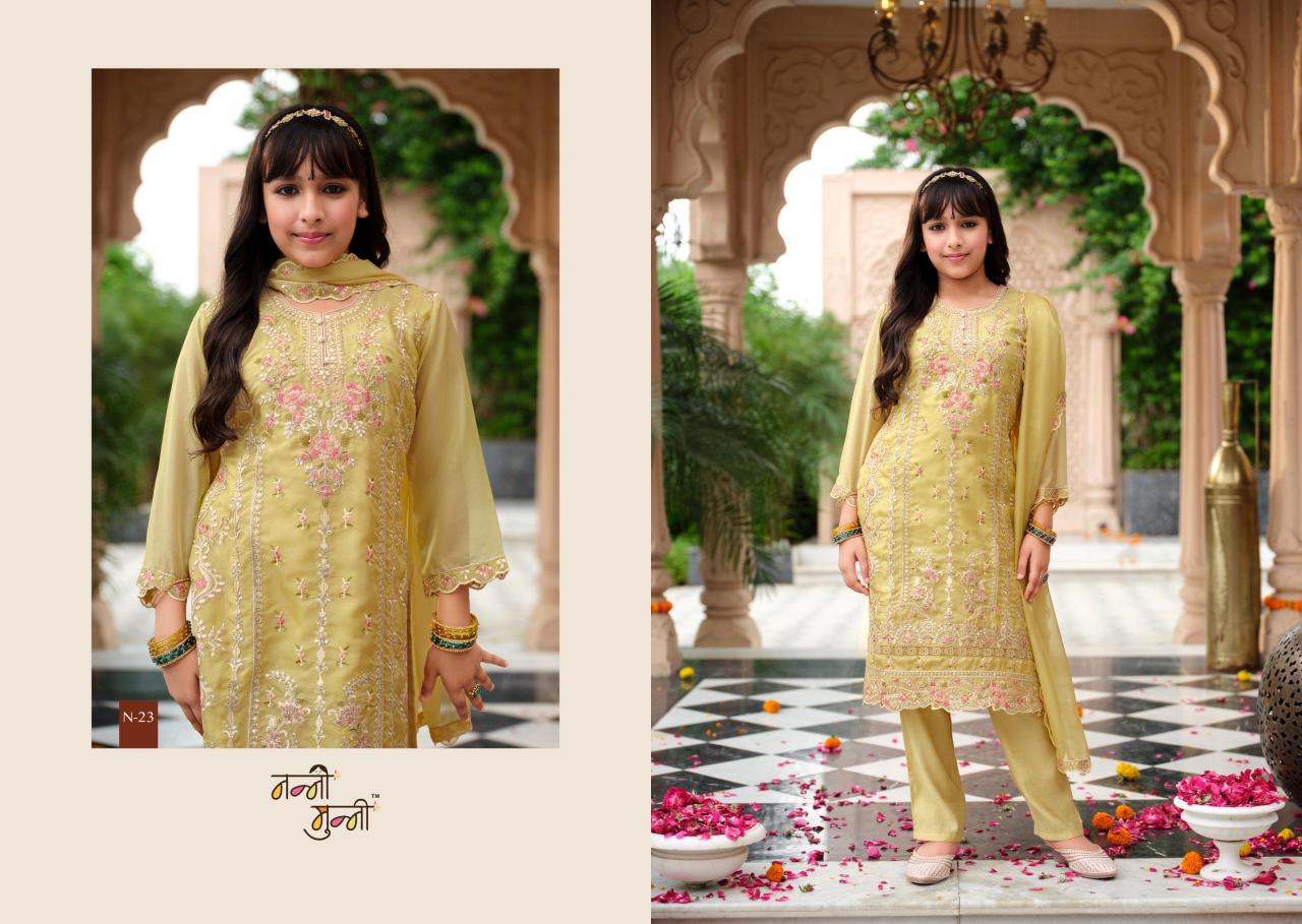 Nanni Munni Dazzle catalog kolkata wholesale market for kids wear