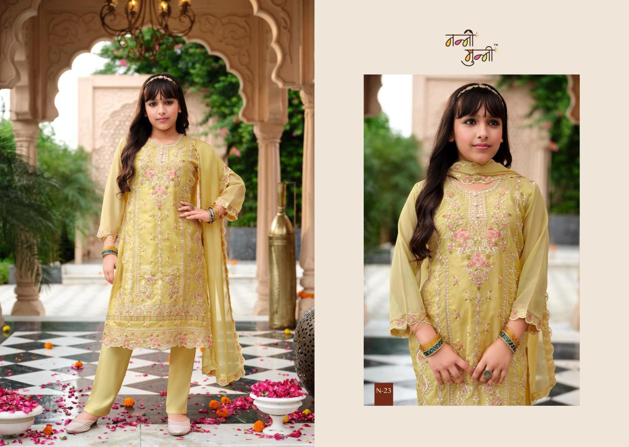 Nanni Munni Dazzle catalog kolkata wholesale market for kids wear