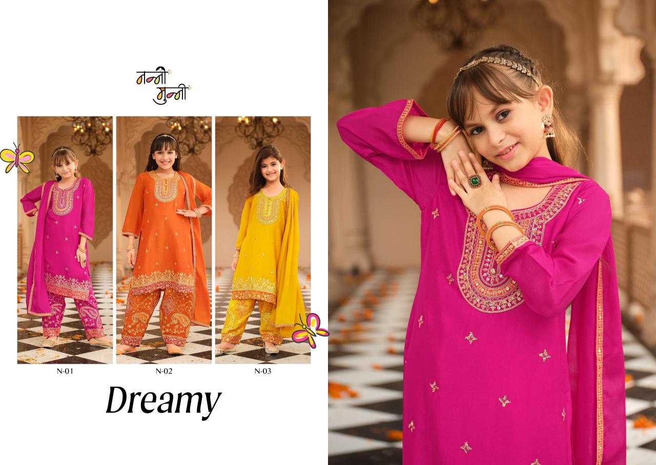 Nanni Munni Dreamy catalog kids wear wholesaler poster