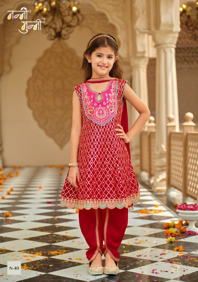 Nanni Munni Esha catalog kids wear wholesaler mumbai