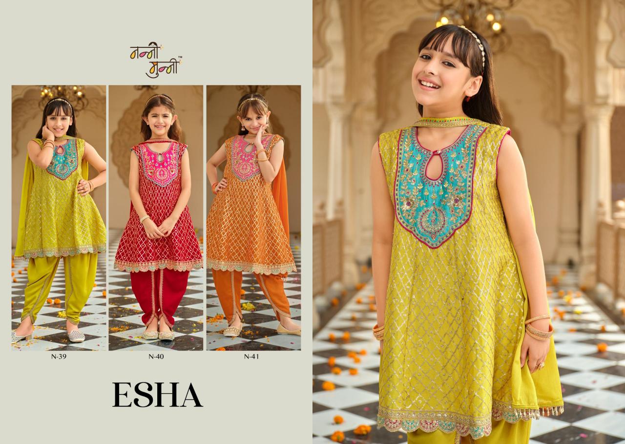 Nanni Munni Esha catalog kids wear wholesaler mumbai
