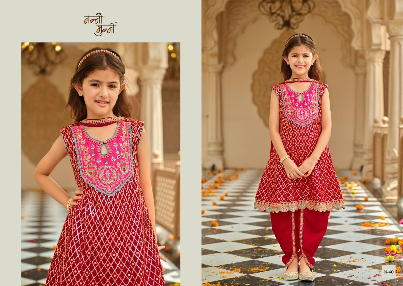 Nanni Munni Esha catalog kids wear wholesaler mumbai
