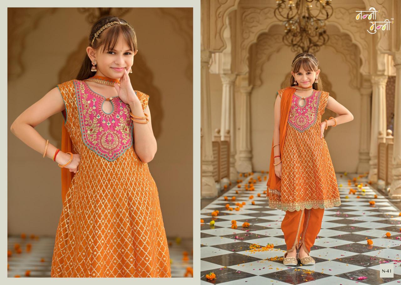 Nanni Munni Esha catalog kids wear wholesaler mumbai