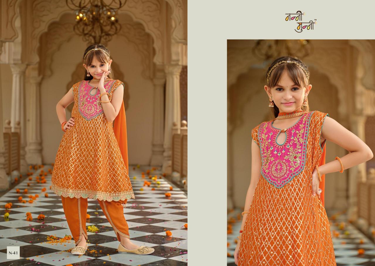 Nanni Munni Esha catalog kids wear wholesaler mumbai