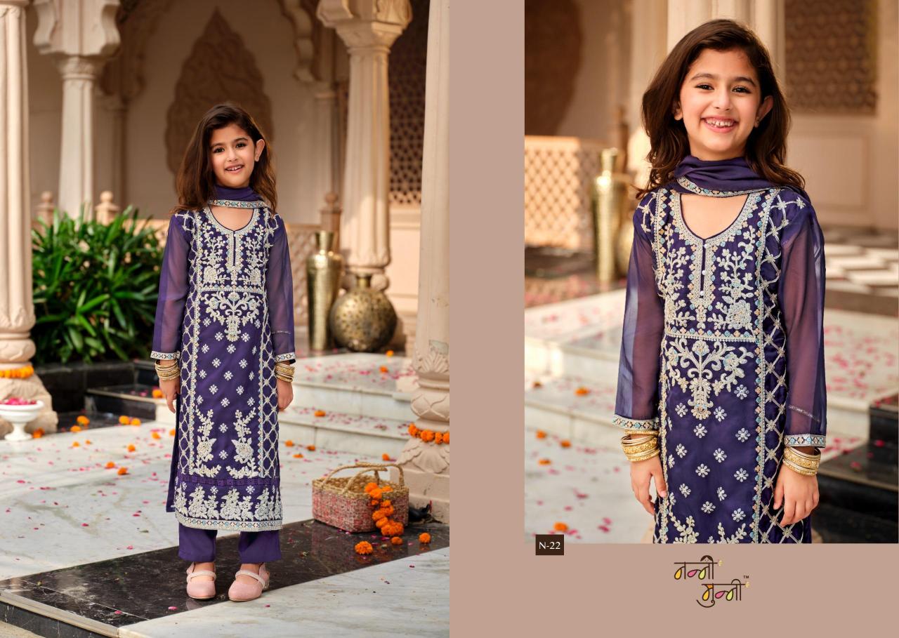 Nanni Munni Mini catalog kids salwar kameez 