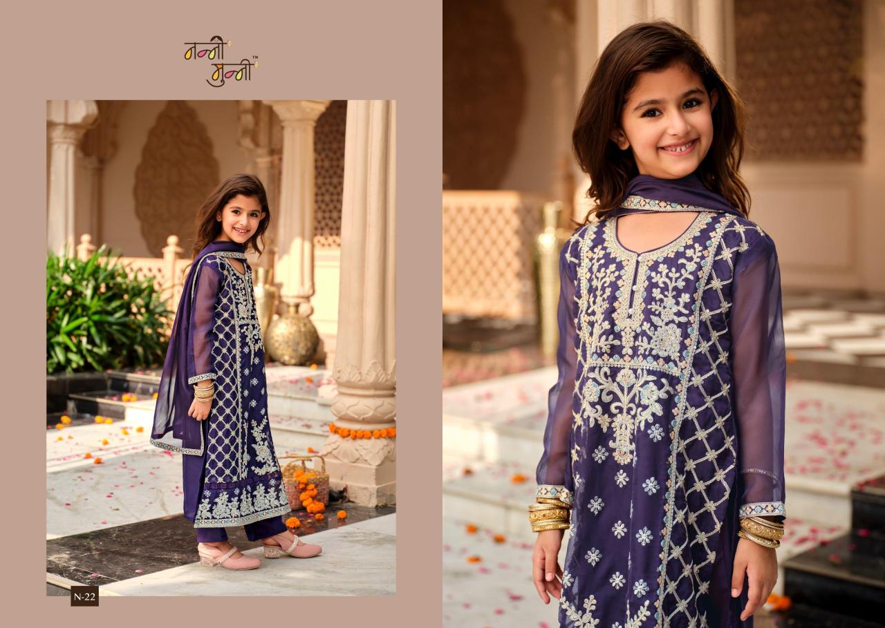 Nanni Munni Mini catalog kids salwar kameez 