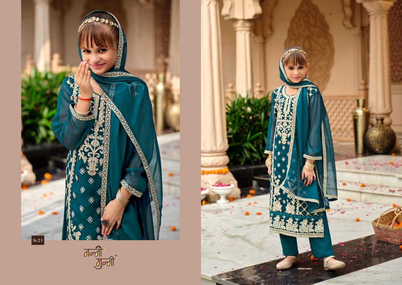 Nanni Munni Mini catalog kids salwar kameez 