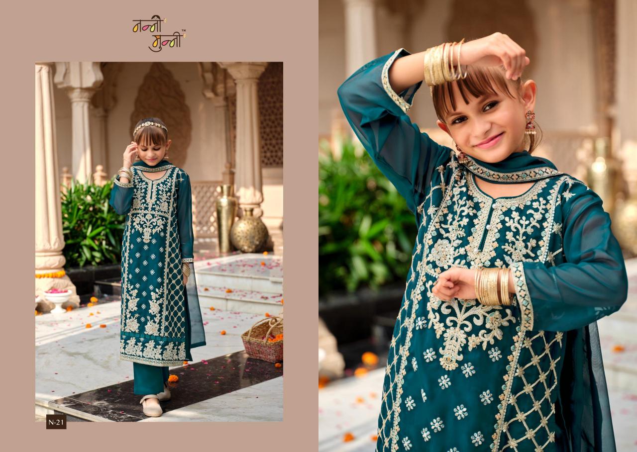 Nanni Munni Mini catalog kids salwar kameez 