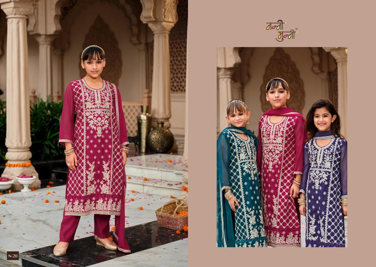 Nanni Munni Mini catalog kids salwar kameez 