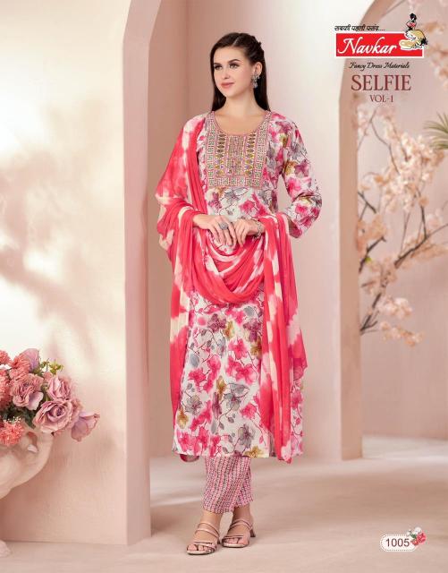 Navkar Selfie vol 1 catalog wholesalers for kurtis in pkl