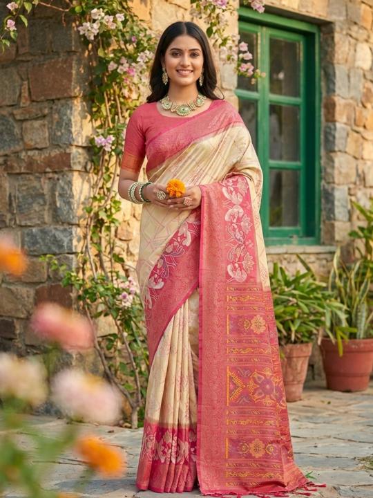 NAVYA SILK VOL 2 by shree shyam fashion fancy designer Pochampalli Soft Silk fabric saree wholesale with Fancy latkan