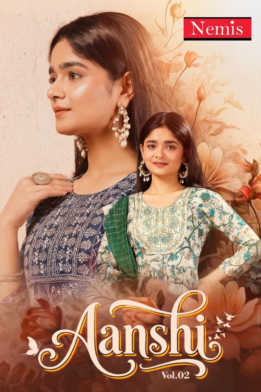 Nemis Aanshi Vol 2 catalog wholesale kids wear in coimbatore