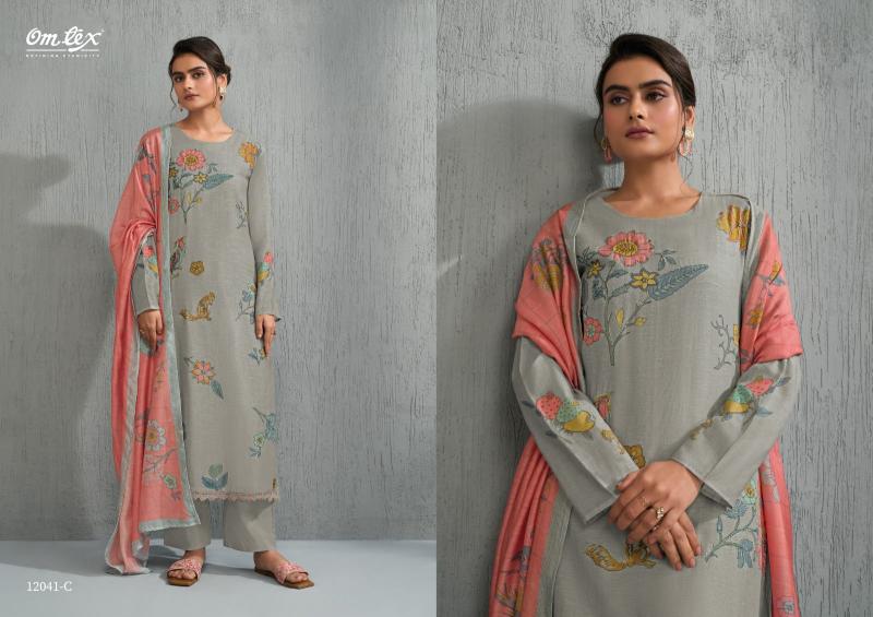 Omtex Sahira catalog unstitched salwar kameez wholesalers