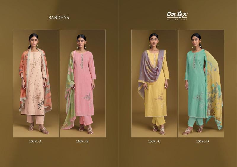 Omtex Sandhya catalog salwar kameez surat wholesale