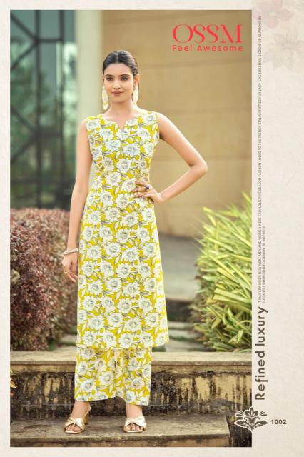 Ossm Summer Threads Vol 5 catalog luxury co ord sets