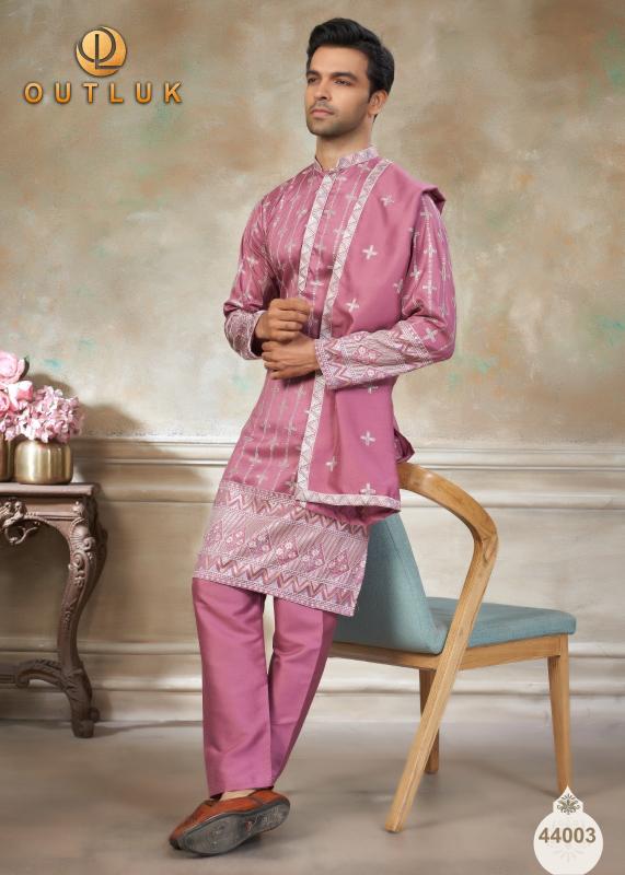 Outluk Wedding Vol 44 catalog wholesale mens kurti website