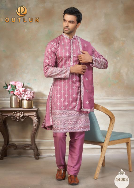 Outluk Wedding Vol 44 catalog wholesale mens kurti website