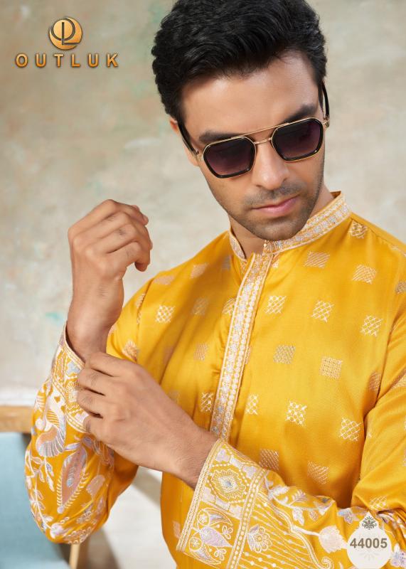Outluk Wedding Vol 44 catalog wholesale mens kurti website