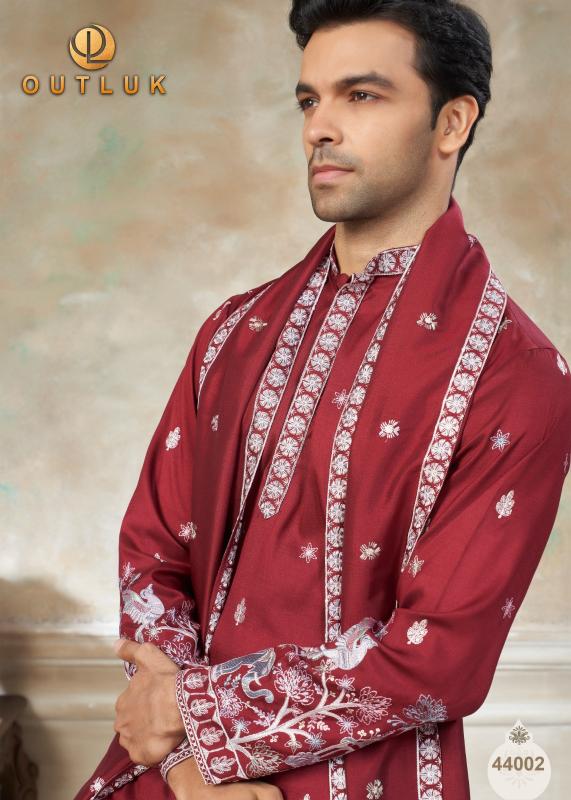 Outluk Wedding Vol 44 catalog wholesale mens kurti website