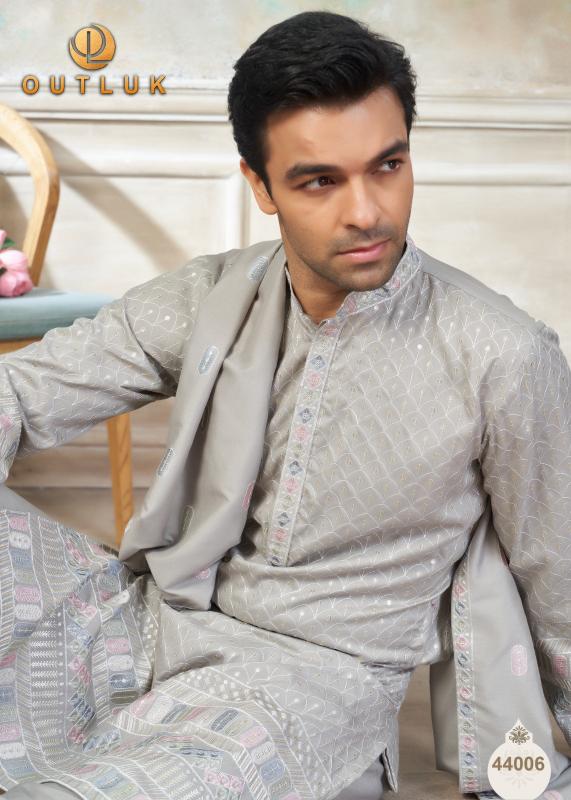 Outluk Wedding Vol 44 catalog wholesale mens kurti website
