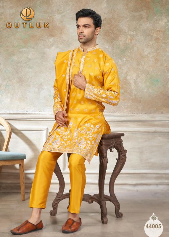 Outluk Wedding Vol 44 catalog wholesale mens kurti website