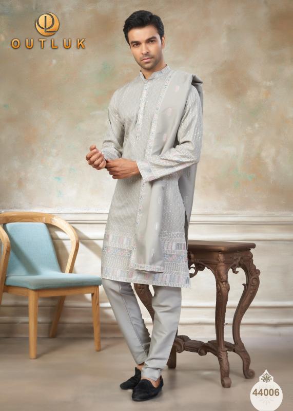 Outluk Wedding Vol 44 catalog wholesale mens kurti website