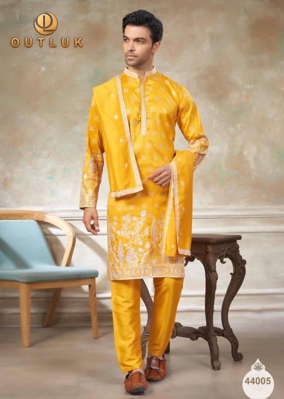 Outluk Wedding Vol 44 catalog wholesale mens kurti website