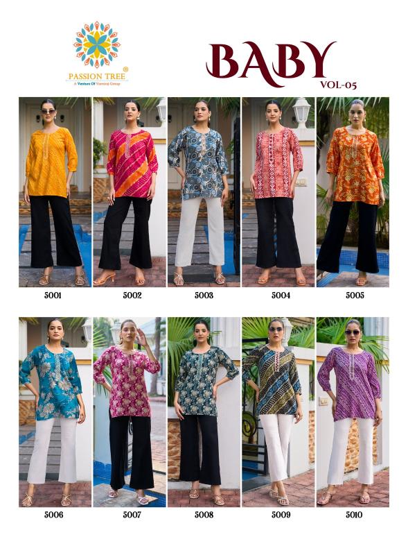 Passion Tree Baby Vol 5 Catalog kurti wholesaler in pune