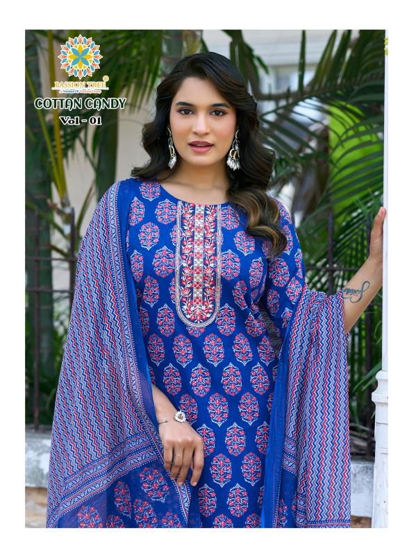 Passion Tree Cotton Candy vol 1 Catalog w brand kurtis wholesale