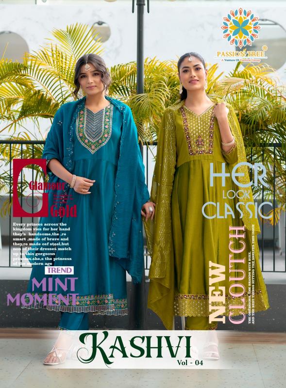 Passion Tree Kashvi vol 4 catalog designer kurtis low price wholesale prices in delhi