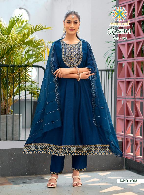 Passion Tree Kashvi vol 4 catalog designer kurtis low price wholesale prices in delhi
