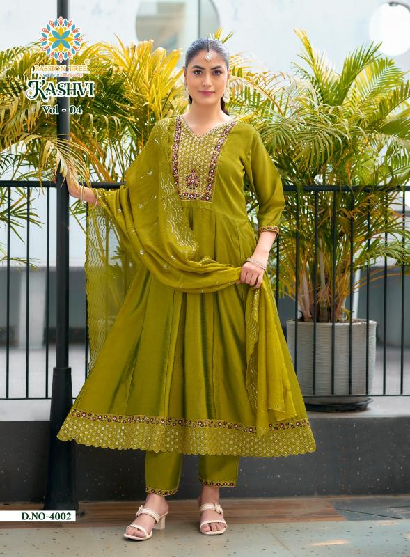 Passion Tree Kashvi vol 4 catalog designer kurtis low price wholesale prices in delhi