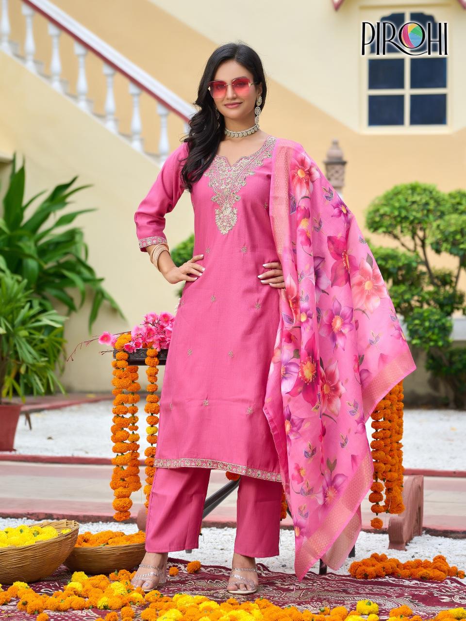 Pirohi Kritika catalog branded kurtis wholesale in delhi