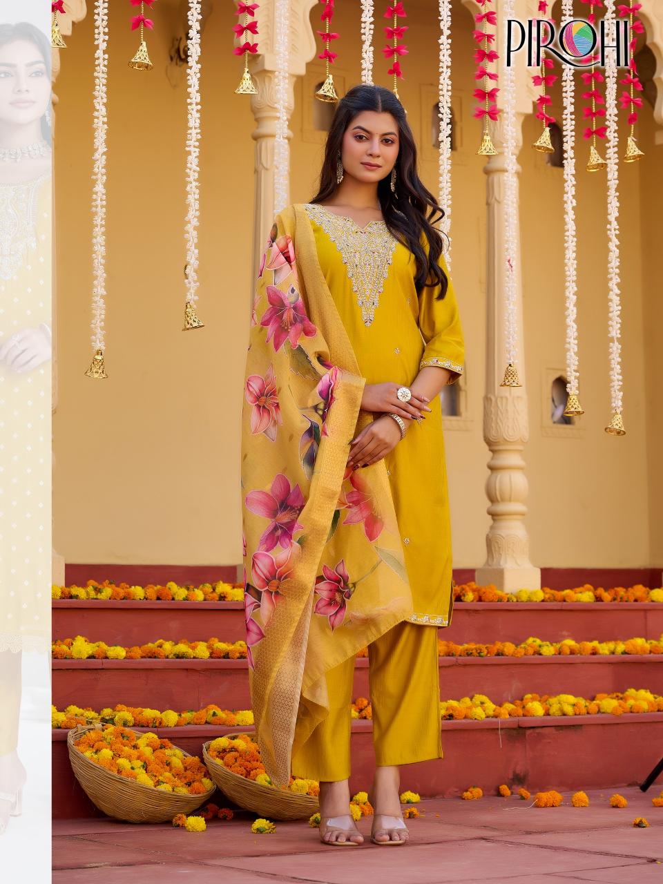Pirohi Kritika catalog branded kurtis wholesale in delhi
