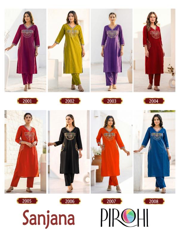 Pirohi Sanjana catalog co ord sets online