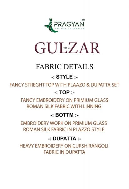 Pragyan Gulzar Vol 1 Catalog jaipur wholesale kurti market address