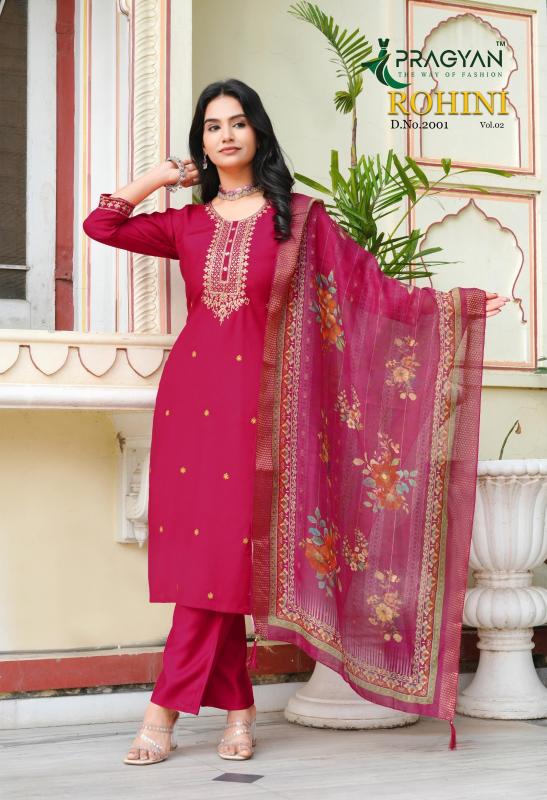 Pragyan Rohini Vol 2 Catalog branded kurtis wholesale in ahmedabad