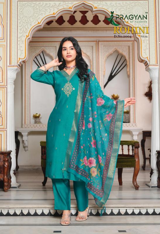 Pragyan Rohini Vol 2 Catalog branded kurtis wholesale in ahmedabad